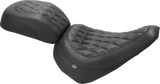 MUSTANG Wide Tripper™ Solo Seat - no Backrest - Diamond - Black Stitch - FXBR '23-'25 85033