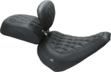 MUSTANG Wide Tripper™ Passenger Seat - Diamond - Black Stitch - FXBR '23-'25 85213