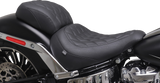 MUSTANG Wide Tripper™ Passenger Seat - Diamond - Black Stitch - FXBR '23-'25 85213