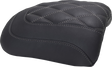 MUSTANG Padded Passenger Seat Cowl - Double Diamond - Gunmetal Stitch - FLT/FLH '23-'25 88611GM