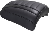 MUSTANG Padded Passenger Seat Cowl - Deluxe - Black Stitch - FLT/FLH '23-'25 88610