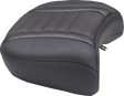 MUSTANG Deluxe Passenger Seat - Wide - Dark Cherry Stitch - FLT/FLH '23-'25 88420DC