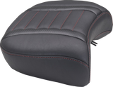 MUSTANG Deluxe Passenger Seat - Wide - Dark Cherry Stitch - FLT/FLH '23-'25 88420DC