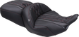 MUSTANG Deluxe One-Piece, 2-Up Seat - Diamond - Dark Cherry Stitch - FLT/FLH '23-'25 89411DC