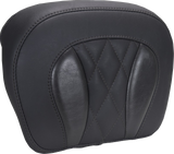 MUSTANG Chopped Tour-Pak® Pad - Black Stitching - FLH/FLT '23-'25 88440
