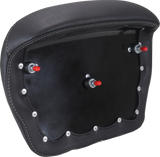 MUSTANG Chopped Tour-Pak® Pad - Gunmetal Stitching - FLH/FLT '23-'25 88440GM