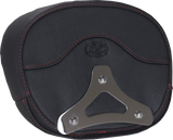 MUSTANG Deluxe Sissy Bar Pad - Diamond - Dark Cherry Stitch - FLT/FLH '23-'25 88450DC