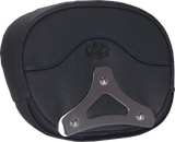 MUSTANG Deluxe Sissy Bar Pad - Diamond - Sky Blue Stitch - FLT/FLH '23-'25 88450SB