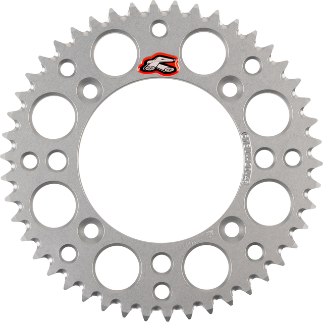 RENTHAL Rear Sprocket - Aluminum - 46 Tooth - Silver - KTM 518U-420-46GPSI