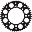 RENTHAL Rear Sprocket - Aluminum - 47 Tooth - Black - KTM 518U-420-47GPBK