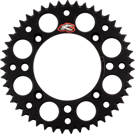 RENTHAL Rear Sprocket - Aluminum - 47 Tooth - Black - KTM 518U-420-47GPBK