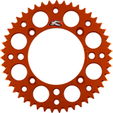 RENTHAL Rear Sprocket - Aluminum - 47 Tooth - Orange - KTM 518U-420-47GPOR