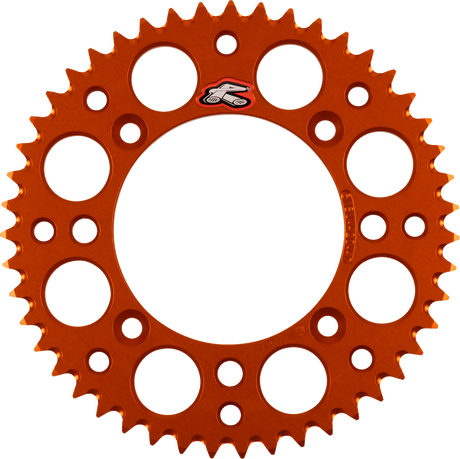 RENTHAL Rear Sprocket - Aluminum - 47 Tooth - Orange - KTM 518U-420-47GPOR