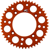 RENTHAL Rear Sprocket - Aluminum - 48 Tooth - Orange - KTM 518U-420-48GPOR