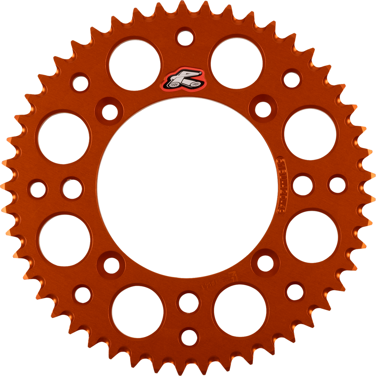 RENTHAL Rear Sprocket - Aluminum - 49 Tooth - Orange - KTM 518U-420-49GPOR