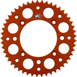 RENTHAL Rear Sprocket - Aluminum - 49 Tooth - Orange - KTM 518U-420-49GPOR