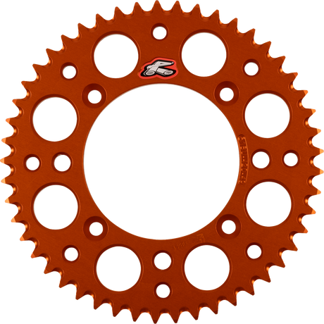 RENTHAL Rear Sprocket - Aluminum - 49 Tooth - Orange - KTM 518U-420-49GPOR