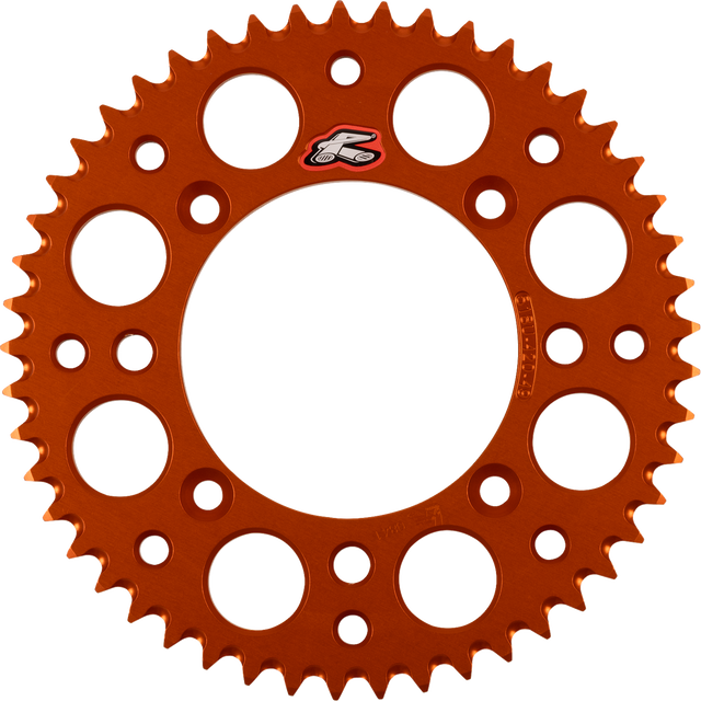 RENTHAL Rear Sprocket - Aluminum - 49 Tooth - Orange - KTM 518U-420-49GPOR