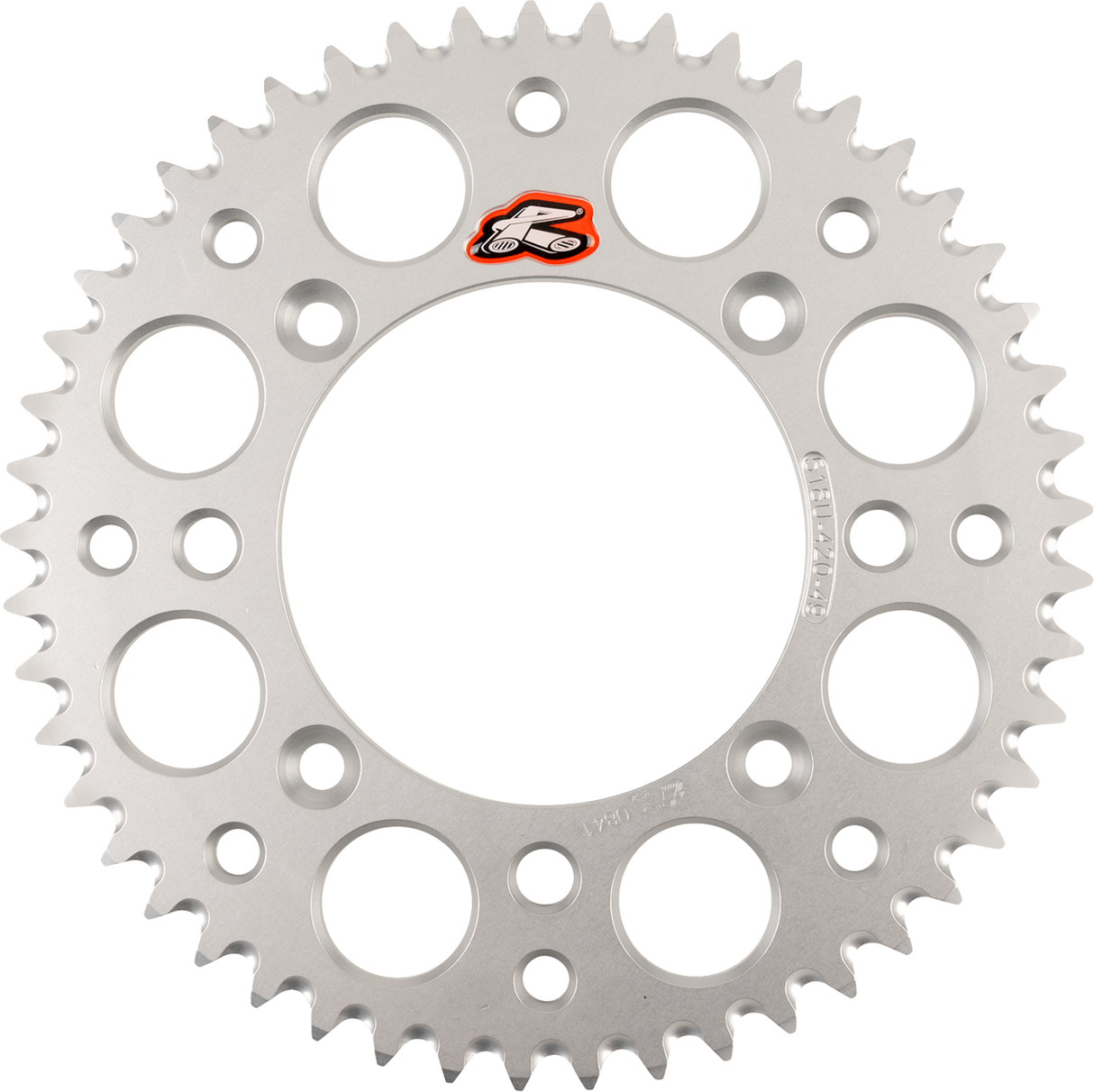 RENTHAL Rear Sprocket - Aluminum - 49 Tooth - Silver - KTM 518U-420-49GPSI