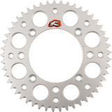 RENTHAL Rear Sprocket - Aluminum - 49 Tooth - Silver - KTM 518U-420-49GPSI