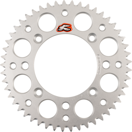 RENTHAL Rear Sprocket - Aluminum - 49 Tooth - Silver - KTM 518U-420-49GPSI