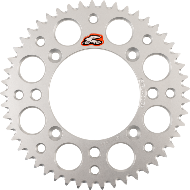 RENTHAL Rear Sprocket - Aluminum - 49 Tooth - Silver - KTM 518U-420-49GPSI