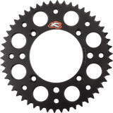RENTHAL Rear Sprocket - Aluminum - 50 Tooth - Black - KTM 518U-420-50GPBK