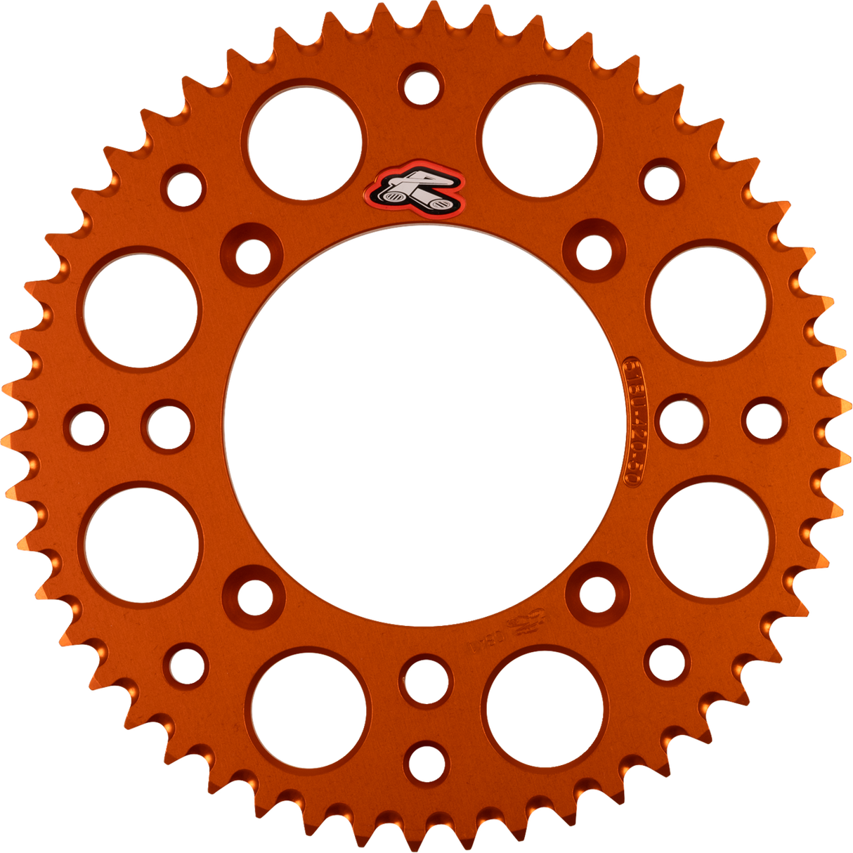 RENTHAL Rear Sprocket - Aluminum - 50 Tooth - Orange - KTM 518U-420-50GPOR