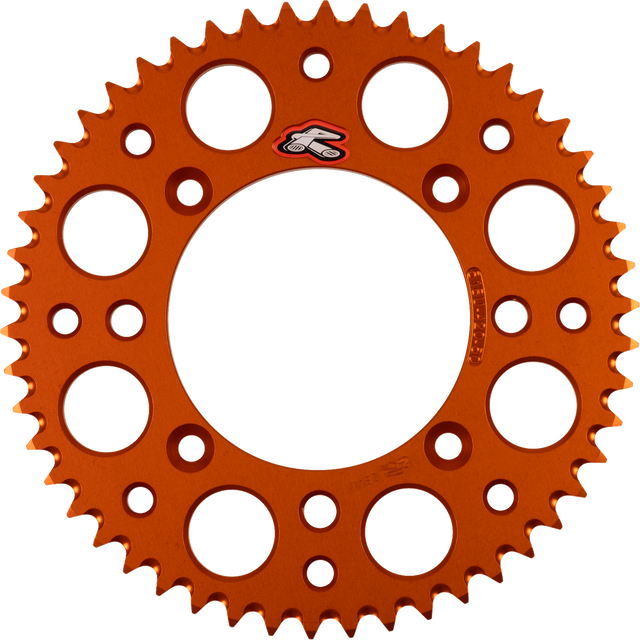RENTHAL Rear Sprocket - Aluminum - 50 Tooth - Orange - KTM 518U-420-50GPOR