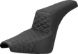 SADDLEMEN Step-Up Seat - Tri-Gripper - Black - FXBB/FXST '18-'25 818-30-179