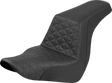 SADDLEMEN Step-Up Seat - Tri-Gripper - Black - FXLR/FLSB '18-'25 818-29-179