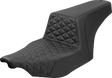 SADDLEMEN Step-Up Seat - Tri-Gripper - Black - FLH/FLT '23-'25 823-07-179