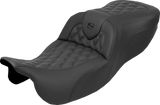 SADDLEMEN Roadsofa* Seat - without Backrest - Lattice Stitch - FLRT/FLTRT '15-'25 815-07-182