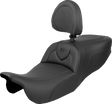 SADDLEMEN Roadsofa* Seat - with Backrest - Plain - FLRT/FLTRT '15-'25 815-07-187BR