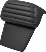 SADDLEMEN Chopped Tour Pak Backrest Pad - Tuck-n-Roll - FLH/FLT '14-'25 814-07-161