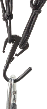 MOOSE OFFROAD Cargo Net - Adjustable - 15" x 15" - Black 50152-NM
