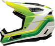 Z1R Dirt Maxx Helmet - Vortex - White/Green - Small 0110-9365