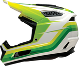 Z1R Dirt Maxx Helmet - Vortex - White/Green - Small 0110-9365