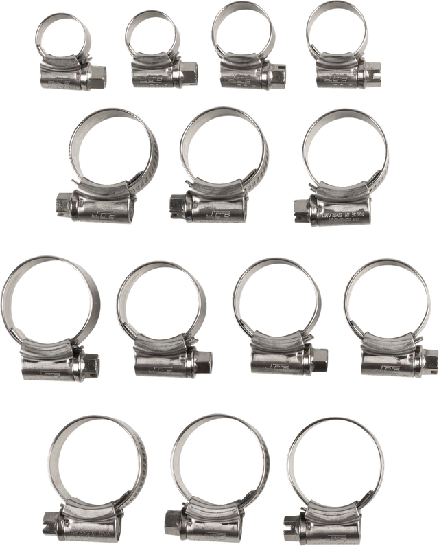 MOOSE OFFROAD Radiator Hose Clamp Kit - Honda CK HON-17