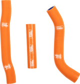 MOOSE OFFROAD OEM Fit Radiator Hose Kit - Orange - Husqvarna/KTM KIT-80-OR