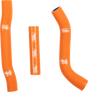 MOOSE OFFROAD OEM Fit Radiator Hose Kit - Orange - Husqvarna/KTM KIT-80-OR