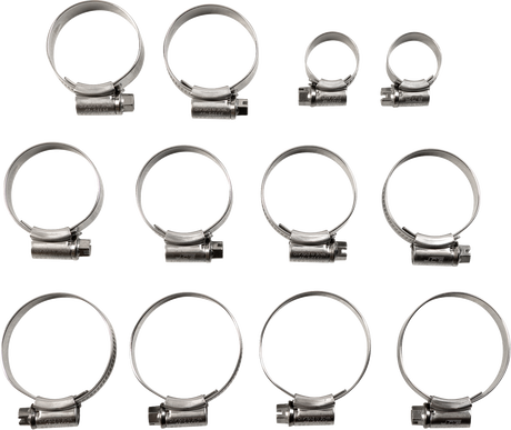 MOOSE OFFROAD Radiator Hose Clamp Kit - Kawasaki CK KAW-58
