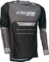 MOOSE OFFROAD Alpha One Jersey - Black/Gray - Medium 2910-8298
