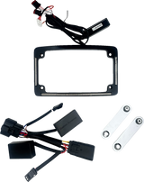 CUSTOM DYNAMICS License Plate Frame - LED - Black TF05-23-B