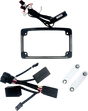 CUSTOM DYNAMICS License Plate Frame - LED - Black TF05-23-B