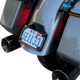 CUSTOM DYNAMICS License Plate Frame - LED - Black TF05-23-B