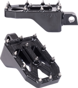 THRASHIN SUPPLY CO. Aggressor Foot Pegs - Rear - Black - HD '72-'25 TSC-2022-1-D