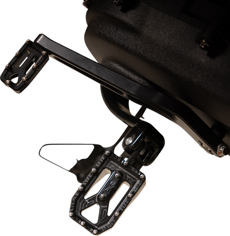 THRASHIN SUPPLY CO. Aggressor Foot Pegs - Rear - Black - HD '72-'25 TSC-2022-1-D