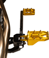 THRASHIN SUPPLY CO. Aggressor Foot Pegs - Rear - Gold - HD '72-'25 TSC-2022-5-D