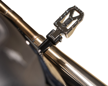THRASHIN SUPPLY CO. Aggressor Foot Pegs - Rear - Chrome - HD '72-'25 TSC-2022-3-D
